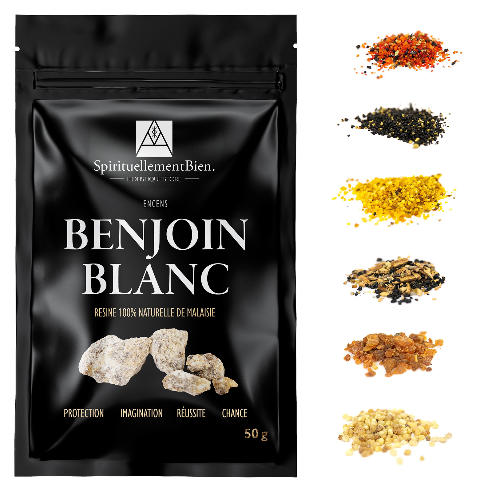 Encens benjoin blanc