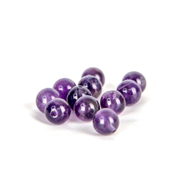 Perles Améthyste foncée