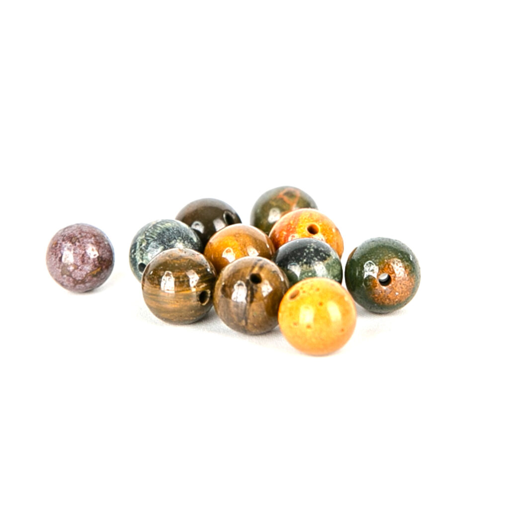 Perles Jaspe Océan