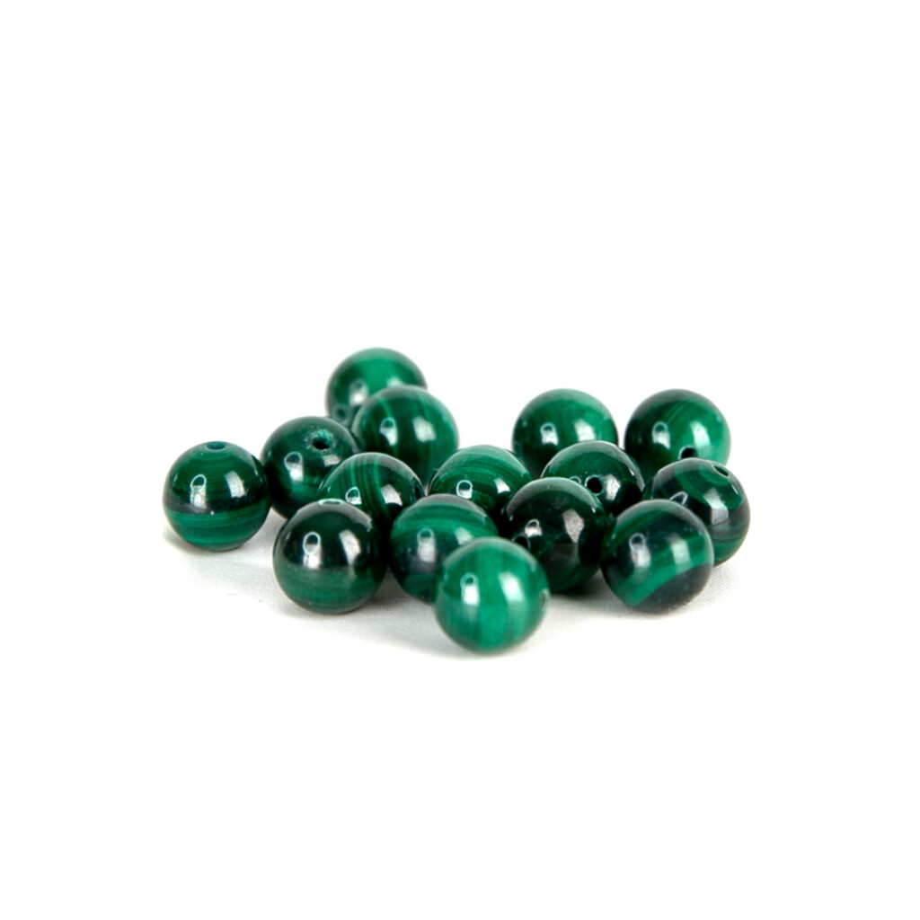 Perles Malachite