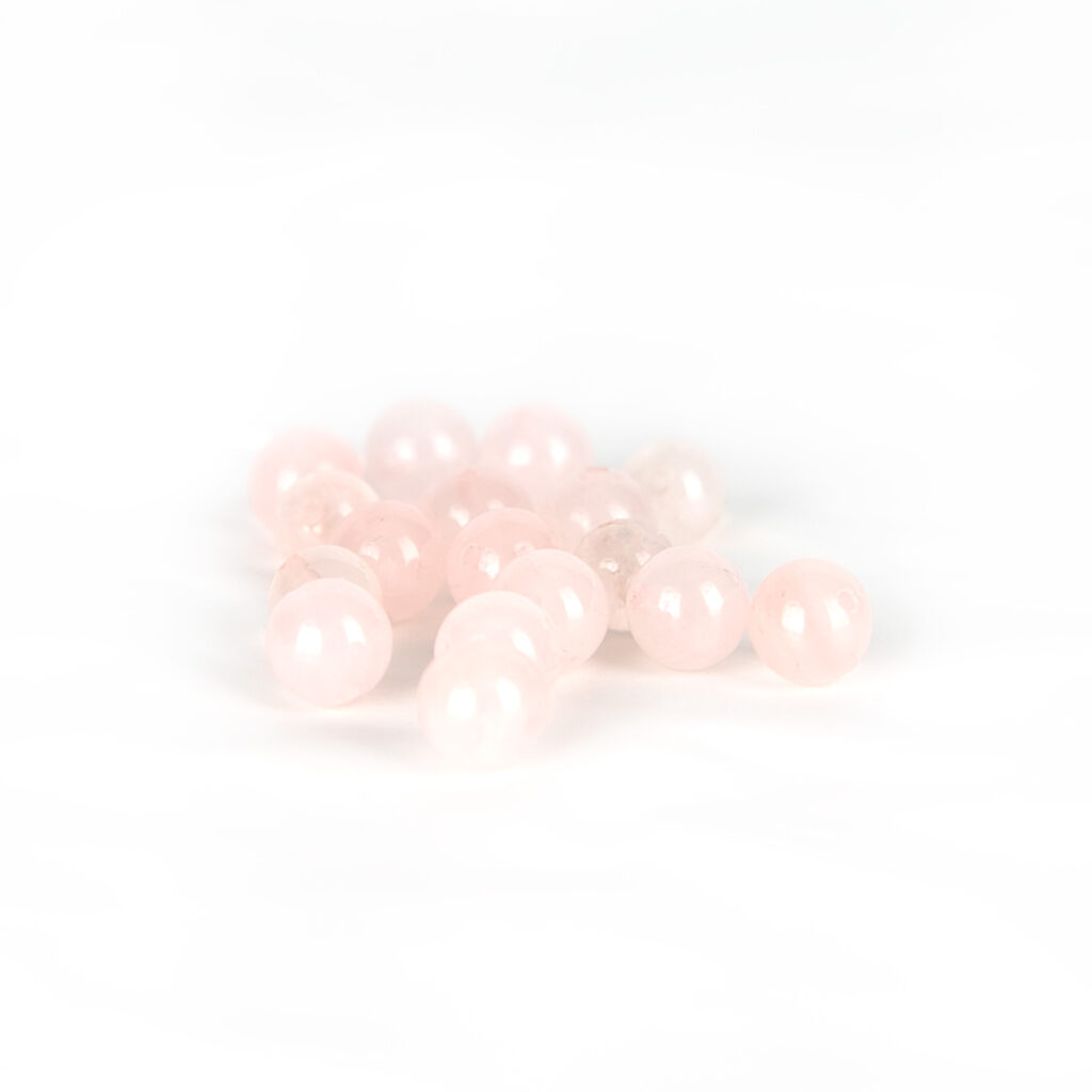 Perles Quartz Rose