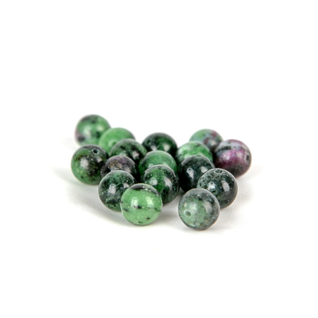 Perles Rubis Zoisite