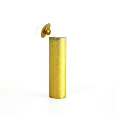 Bougie rituel wicca rites sacré Torpedo cire naturelle à remplir OR