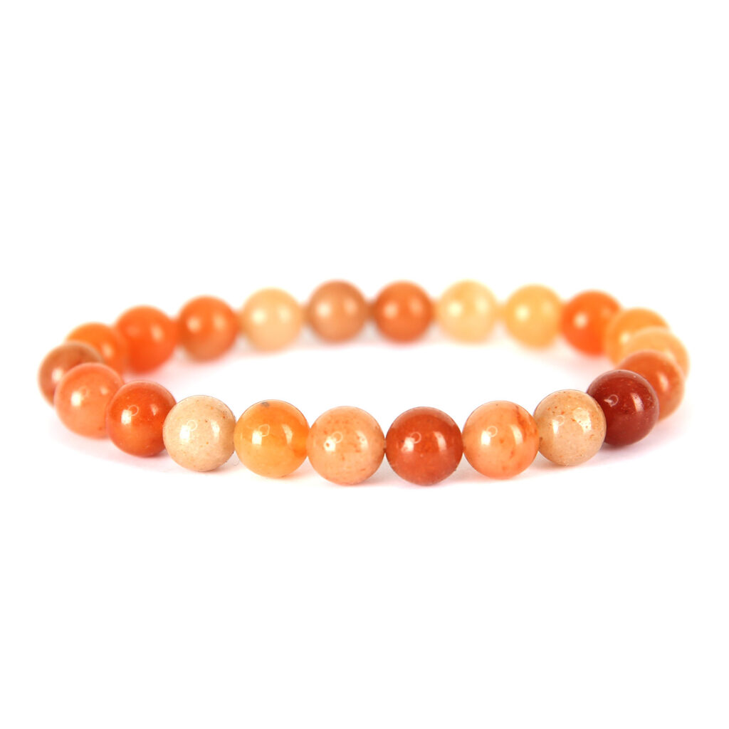bracelet-8mm-Aventurine Orange