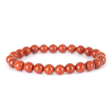 bracelet-8mm-Jaspe Rouge