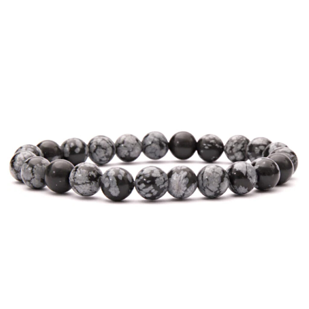 bracelet-8mm-obsidienne neige