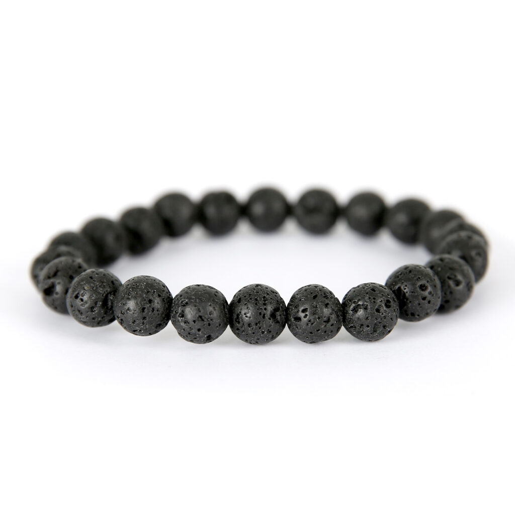 bracelet-8mm-Pierre de Lave