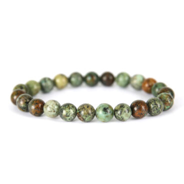 bracelet-8mm-Turquoise Africaine
