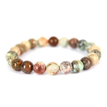 bracelet-8mm-Turquoise du Pérou