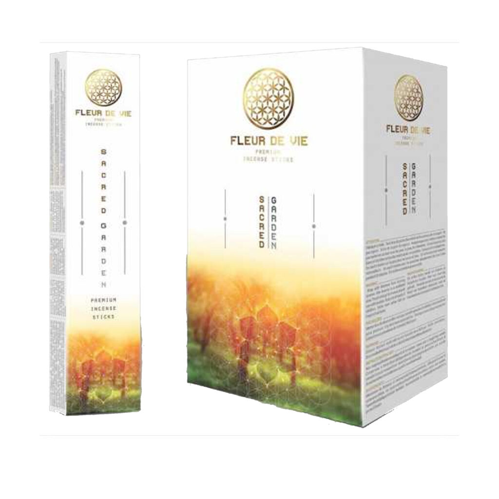 ENCENS STICK BATON FLEUR DE VIE SACRED GARDEN