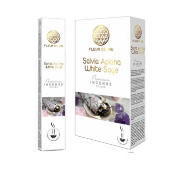 ENCENS STICK BATON FLEUR DE VIE SALVIA ALPIANA WHITE SAGE