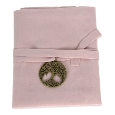 ETUI TISSU POUR ORACLES TAROTS DIVINATION ROSEboite-carte15