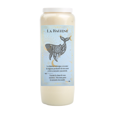 neuvaine baleine sagesse intuition bougie neuvaine baleine mémoire animal totem baleine spiritualité bougie ésotérique baleine connexion