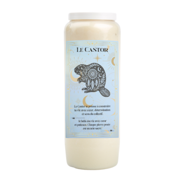 neuvaine castor construction réussite bougie neuvaine castor patience animal totem castor organisation bougie ésotérique castor projets