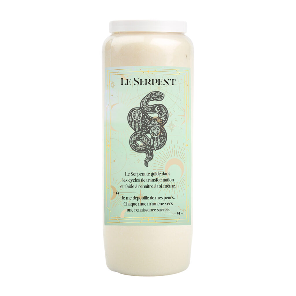 Neuvaines Bougies-ANIMAUX-TOTEM-Serpent0