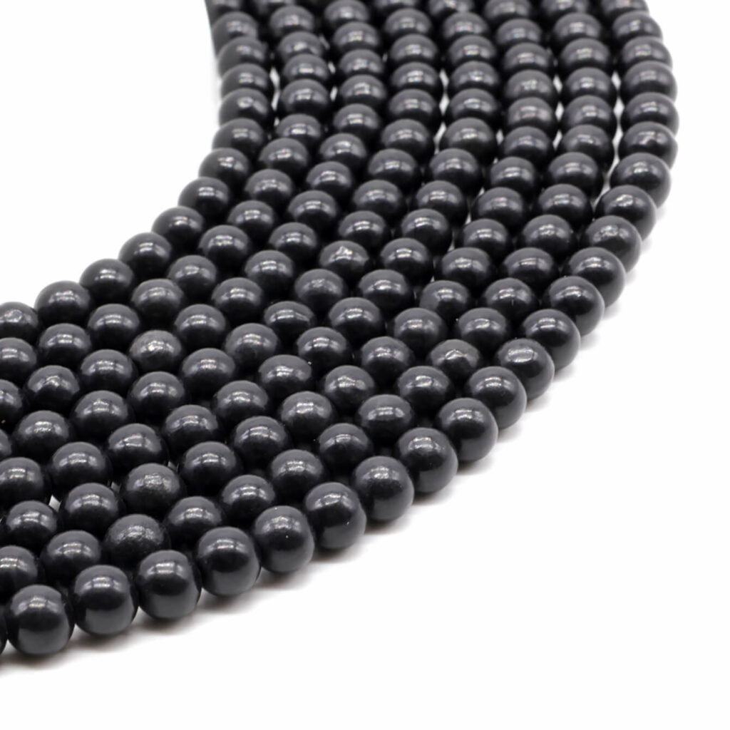 perles 4mm _ 8 mm SHUNGITE