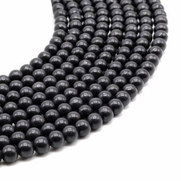 perles 4mm _ 8 mm SHUNGITE