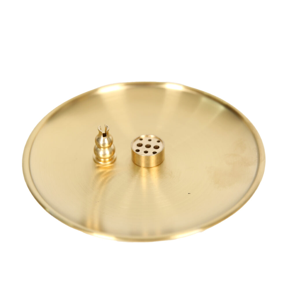 PORTE ENCENS LAITON STICK CONE 2 EMBOUTS
