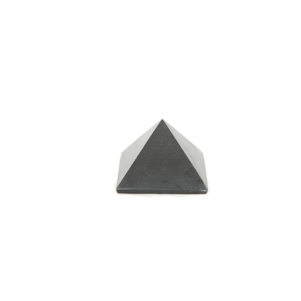 PYRAMIDE SHUNGITE POLIE 5 X 5CM