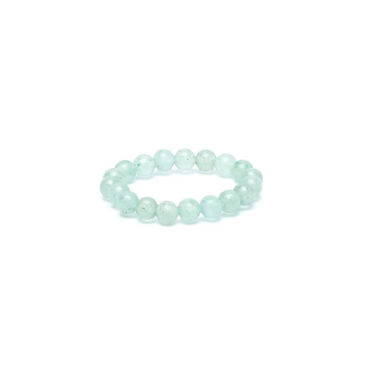 Bague élastique en aventurine verte -- 3 mm