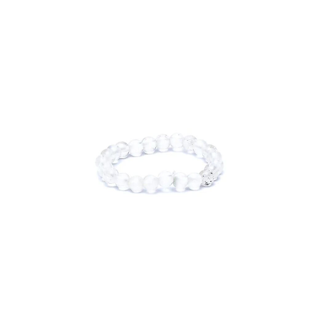 Bague élastique en quartz clair -- 3 mm