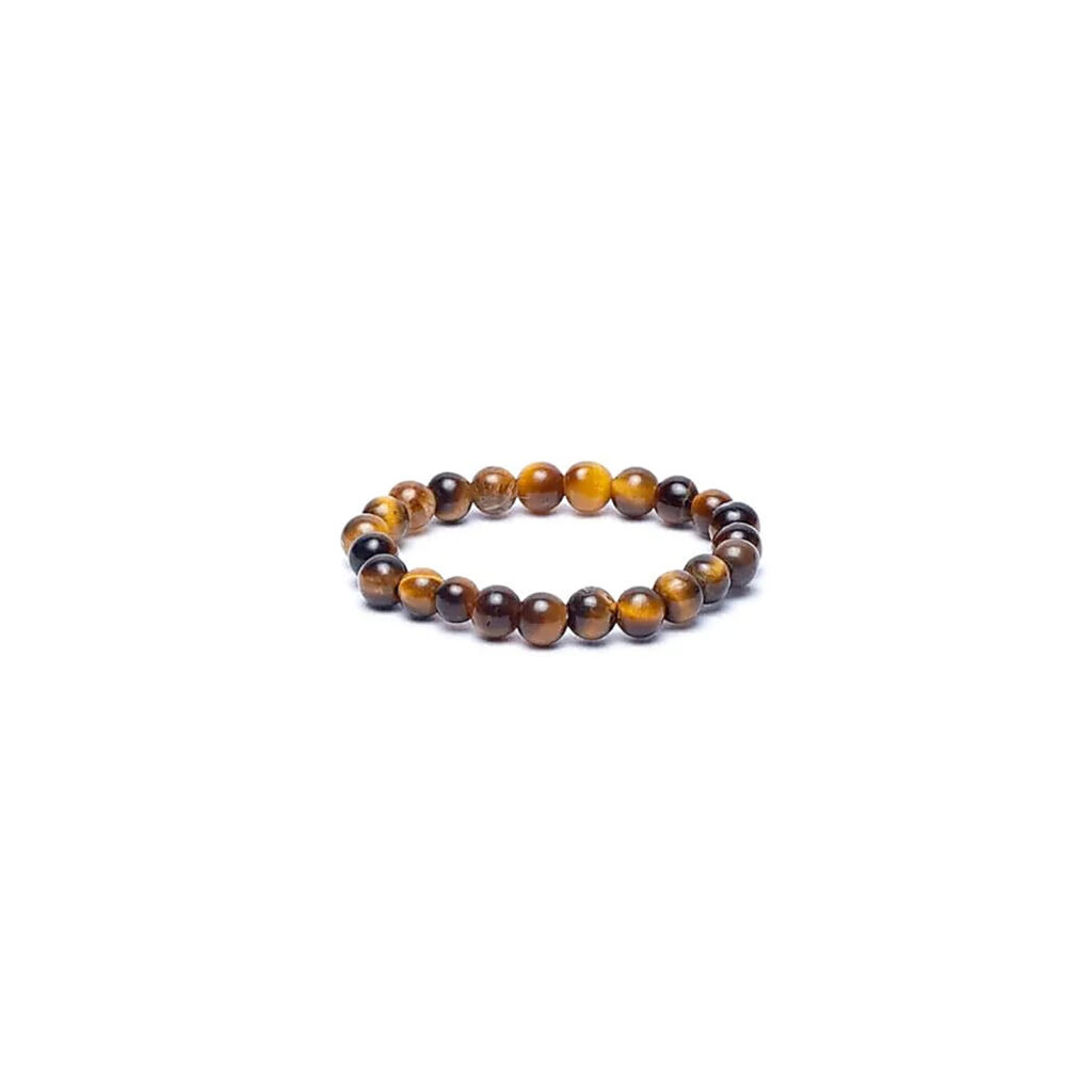 Bague élastique œil de tigre 3mm