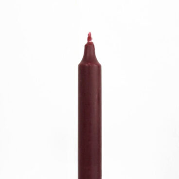 Chandelle 22 cm cire naturelle teinté dans la masse rites et rituels