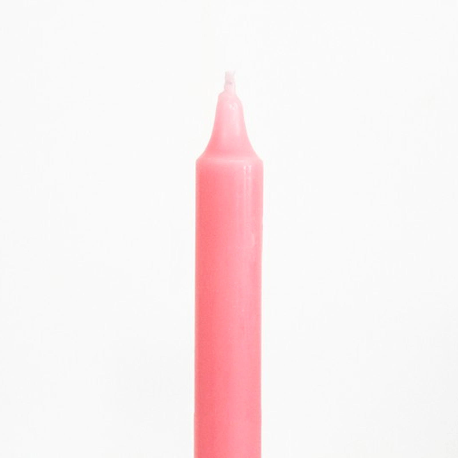 Chandelle 23 cm cire naturelle teinté dans la masse rites et rituels ROSE PALE1