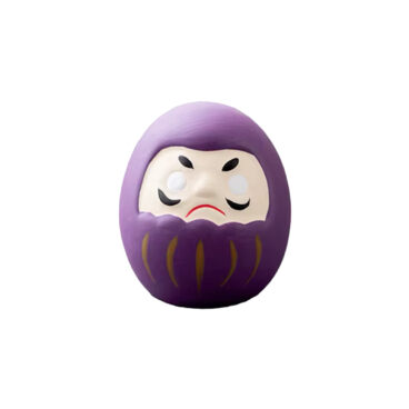 Véritable Daruma japonnais petit modèle violet