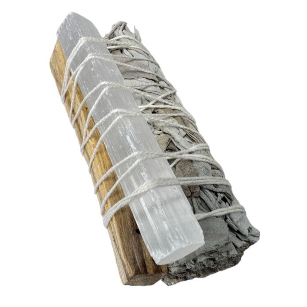 fagot palo santo sauge et sélénite