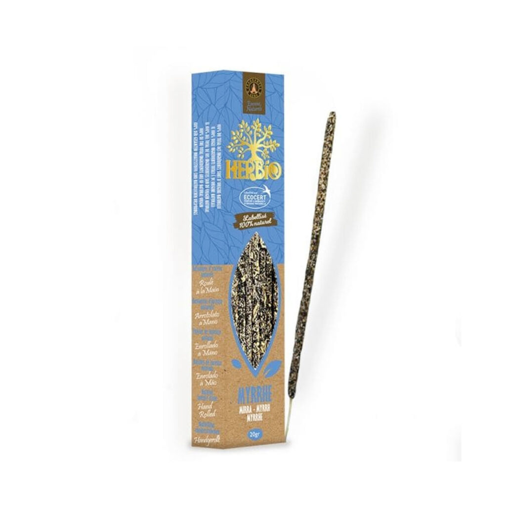 Herbio encens Myrrhe boite + baton Ecocert