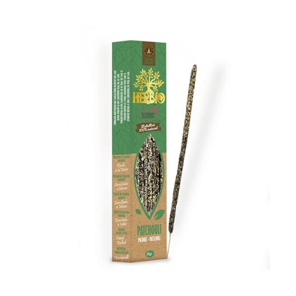 Herbio encens patchouli boite + baton Ecocert