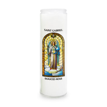 Neuvaine religieuse Ange Saint Gabriel vitraille