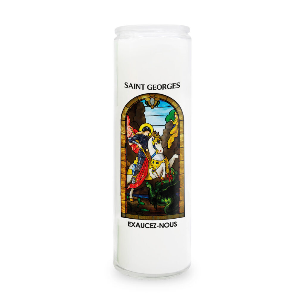 Neuvaine religieuse Ange Saint Georges vitraille