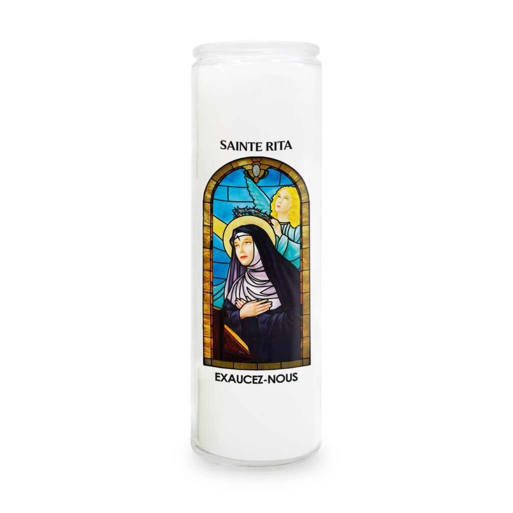 Neuvaine religieuse Sainte Rita vitrail