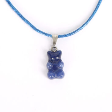 pendentif enfant bonbon ours lapis lazuli