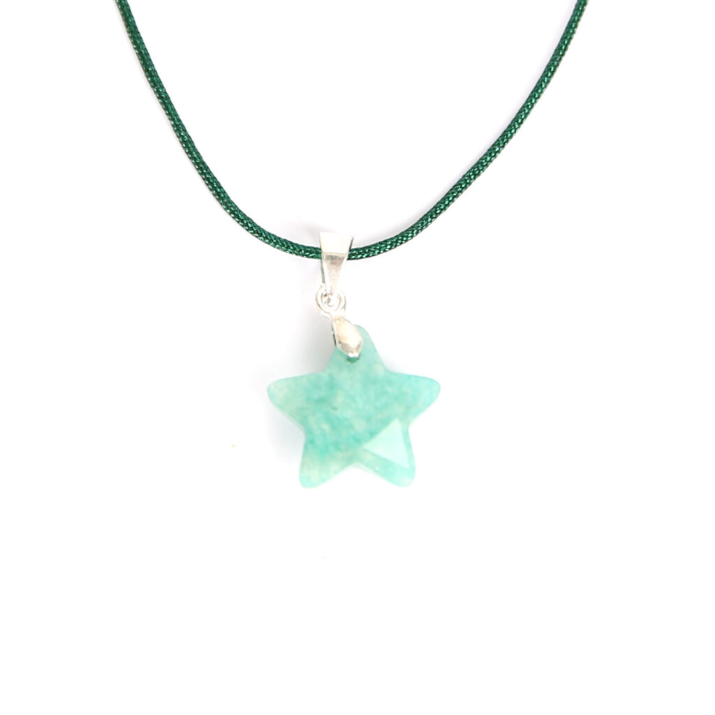 pendentif enfant etoile amazonite