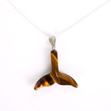 pendentif enfant queue de baleine oeil de tigre