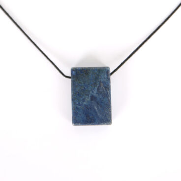 pendentif rectangle lapis lazuli naturelle