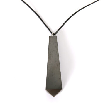pendentif shungite pointe grand modele