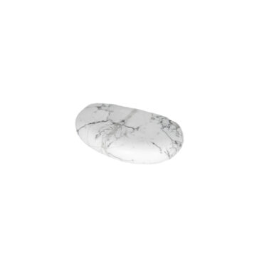 Galet pierre naturelle Howlite apaisement et équilibre