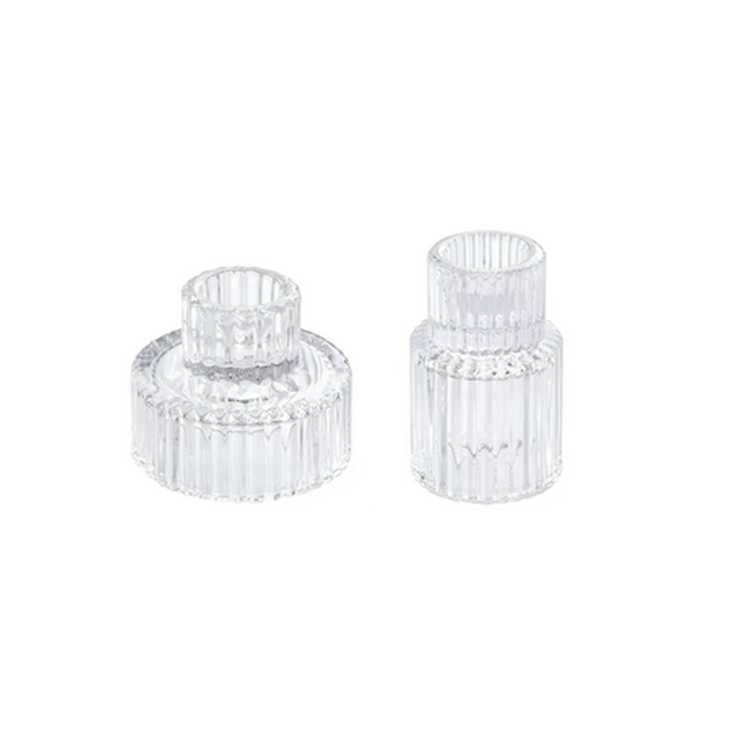 2 modeles bougeoir verre