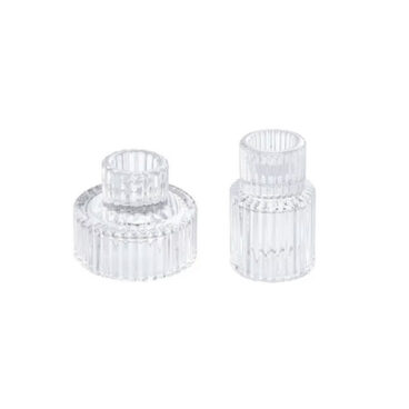 2 modeles bougeoir verre