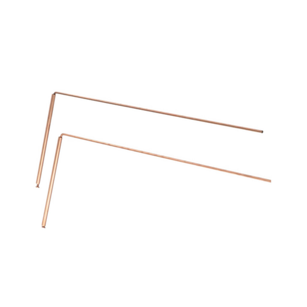 baguette de sourcier plate