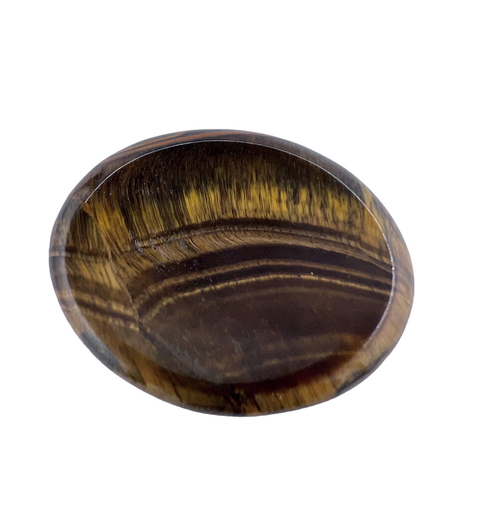 Galet antistress oeil de tigre