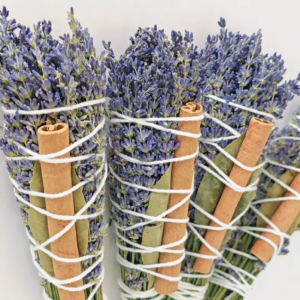 Lot de 3 Smudge fumigation lavande canelle laurier