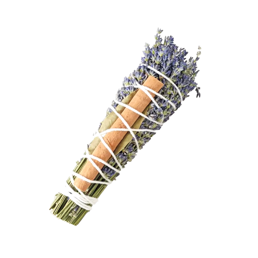 smudge-fumigation-lavande-canelle-laurier