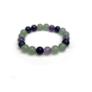 Bracelet Confiance & Protection – Lapis Lazuli, Aventurine & Améthyste