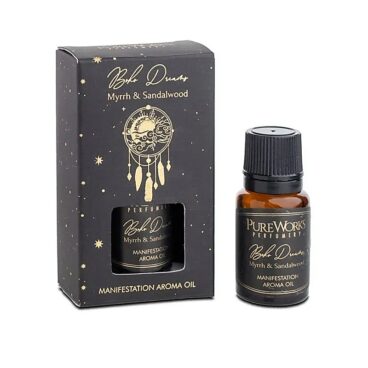 Huile aromatique Ésotérique Boho Dreams au Bois de Santal et Myrrhe
