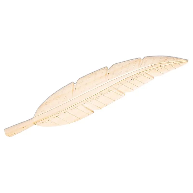 plume rituelle en bois pour purification et fumigation